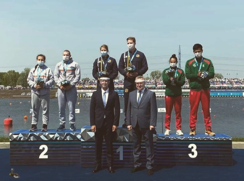 Silver medal at the World Cup in Barnaul, Russia